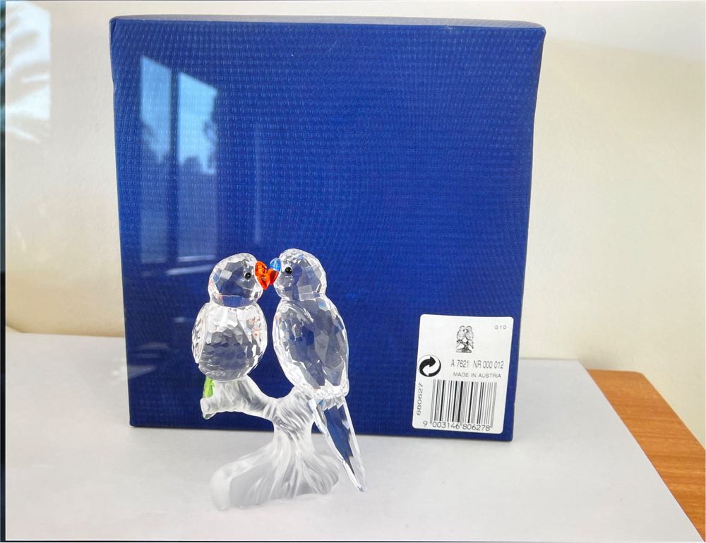 Budgies Swarovski  ornament collectible [Barcode 9003146806278] - Main Image 2