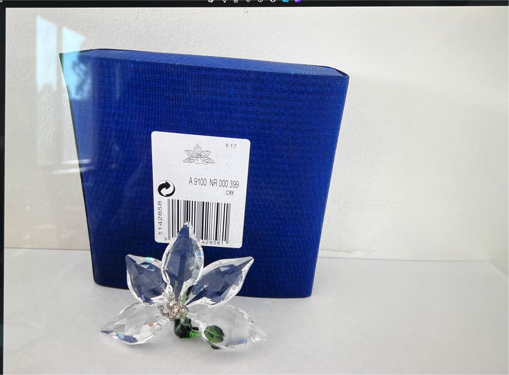 Swarovski Orchid SCS Membership 2013 - Flowers (Nature) ornament collectible [Barcode 9007811428581] - Main Image 2