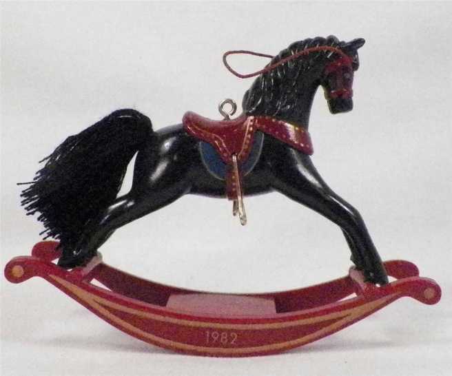 Rocking Horse 1982 #2 In Series - Rocking Horse Memories ornament collectible - Main Image 4