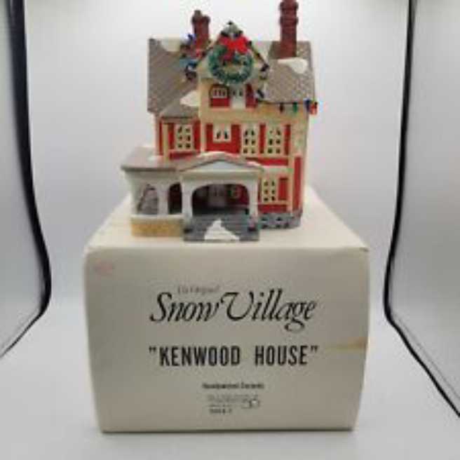 Dept. 56 - Kentwood House #5054-7  1988 Original  Snow Village - Original  Snow Village (Houses) ornament collectible - Main Image 2