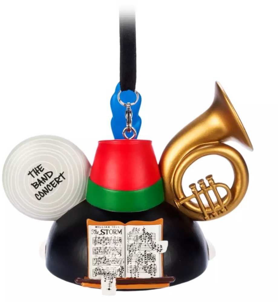 Mickey Mouse Sketchbook Ear Hat Ornament – The Band Concert

 - Disney Ear Hat (Mickey Mouse) ornament collectible [Barcode 437102253865] - Main Image 2