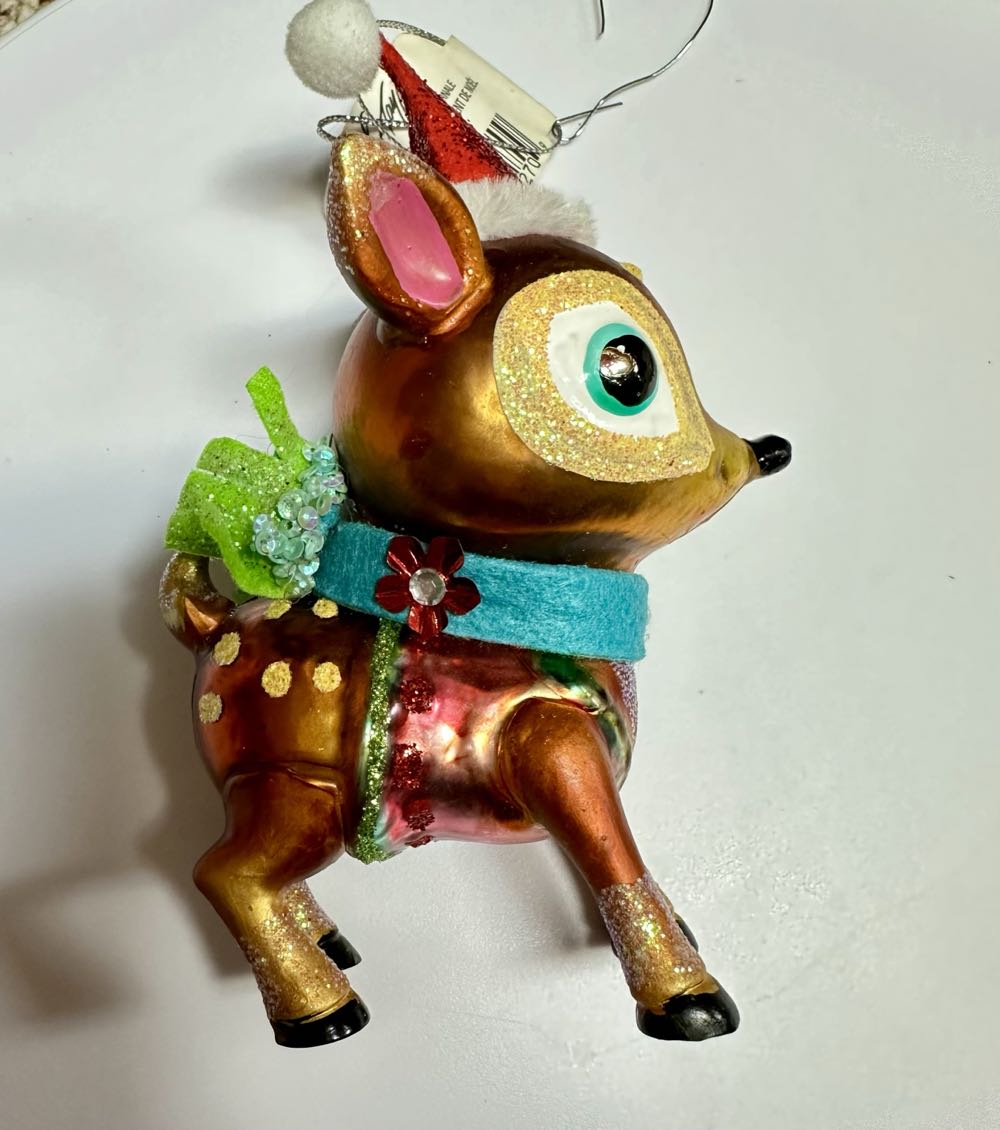 Winter Charms Reindeer  (Lord and Taylor) ornament collectible [Barcode 886456962709] - Main Image 2