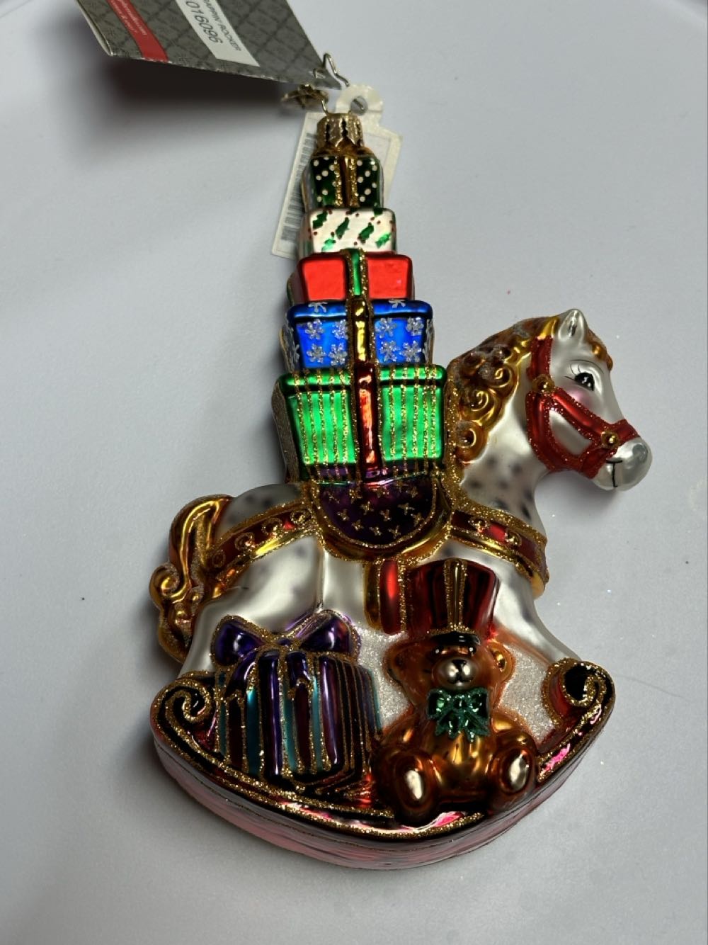 Wrappin Rocker - 1016096 (Radko) ornament collectible [Barcode 645001440242] - Main Image 2