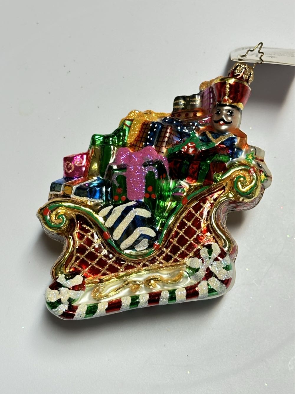 Treasure Sleigh - 1010170 (Radko) ornament collectible - Main Image 2