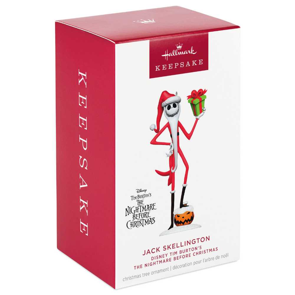 Jack Skellington - Nightmare Before Christmas (Disney Tim Burton’s The Nightmare Before Christmas) ornament collectible [Barcode 661127053425] - Main Image 3