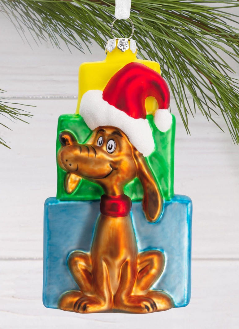 Max (glass) - Grinch (How The Grinch Stole Christmas) ornament collectible [Barcode 661127052978] - Main Image 3
