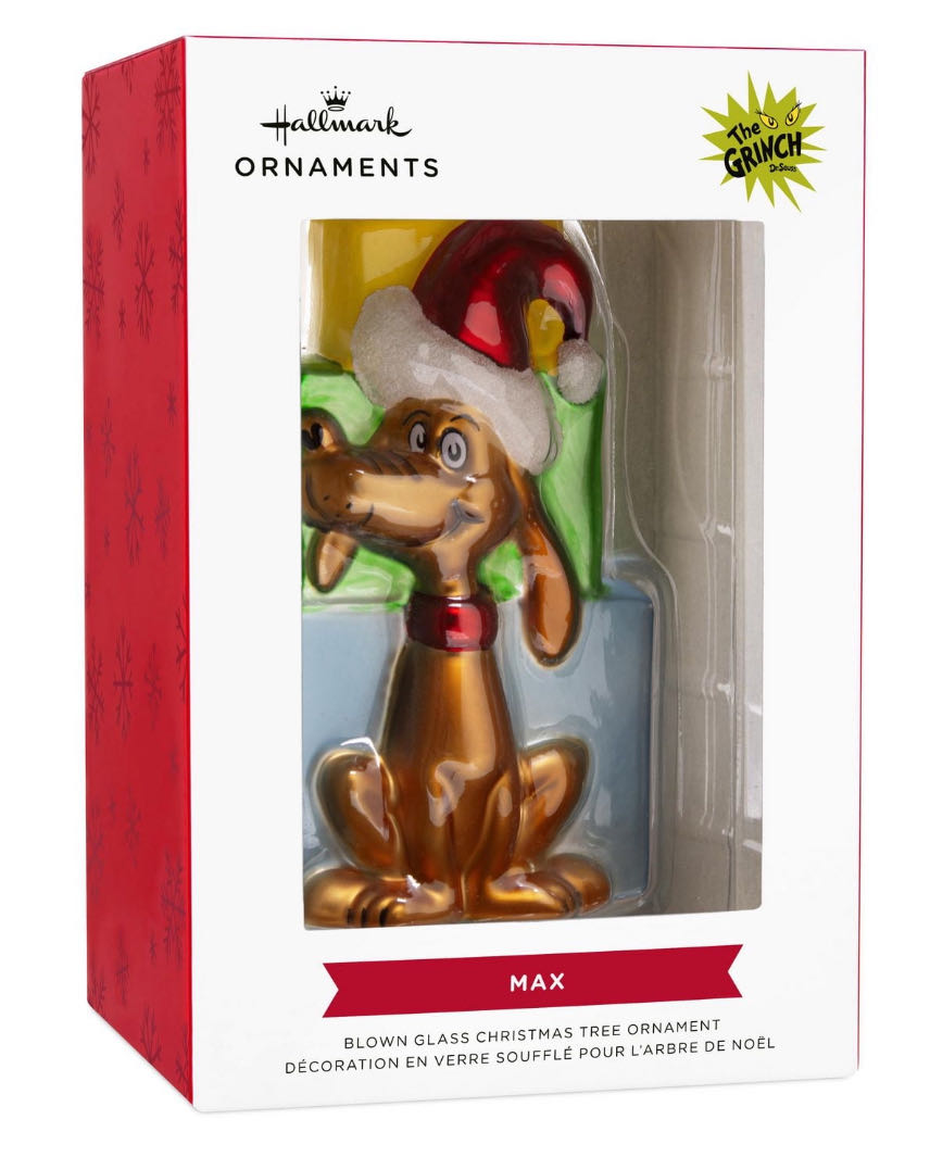 Max (glass) - Grinch (How The Grinch Stole Christmas) ornament collectible [Barcode 661127052978] - Main Image 4