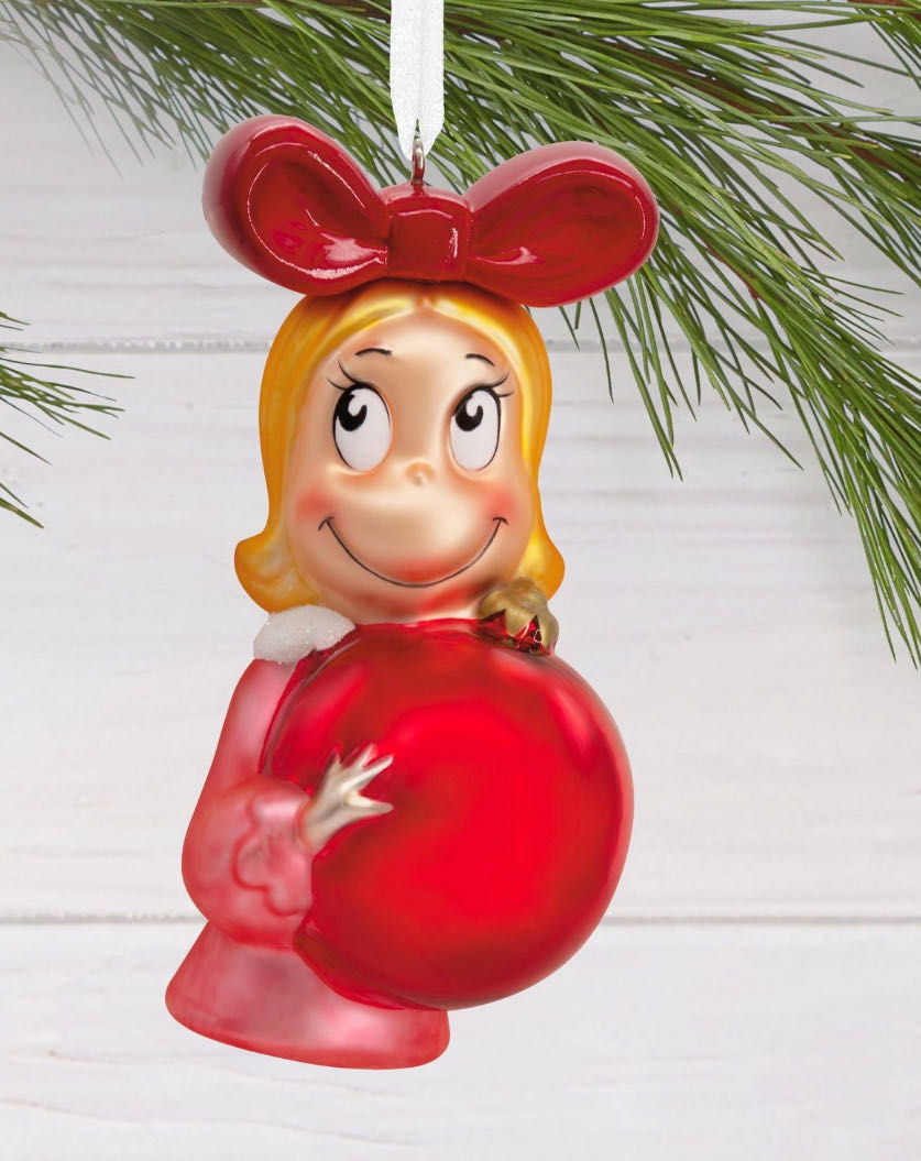 Cindy Lou Who (glass) - Grinch (How The Grinch Stole Christmas) ornament collectible [Barcode 661127052992] - Main Image 3