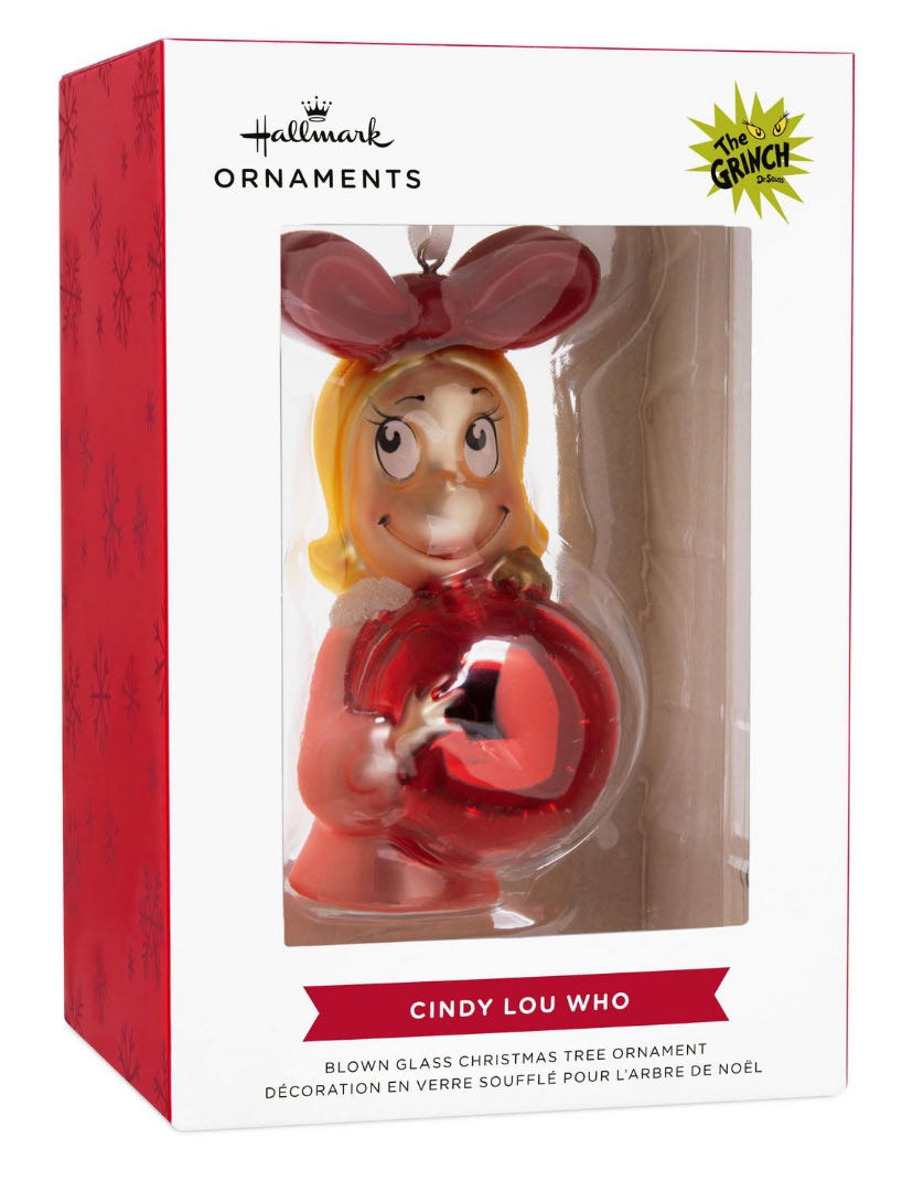 Cindy Lou Who (glass) - Grinch (How The Grinch Stole Christmas) ornament collectible [Barcode 661127052992] - Main Image 4