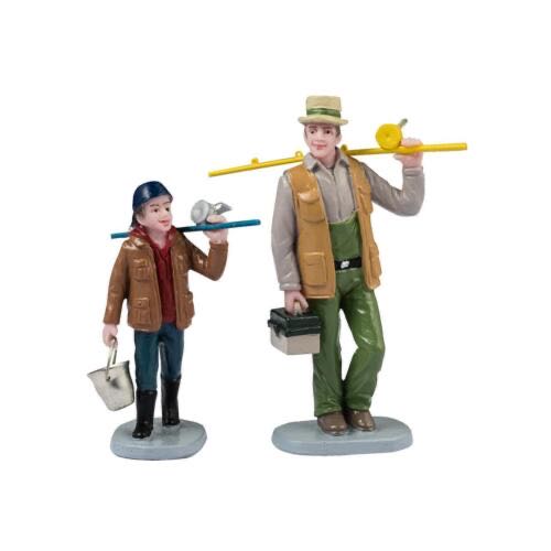 Lemax Fishin’ Time #42321  ornament collectible [Barcode 728162423214] - Main Image 1