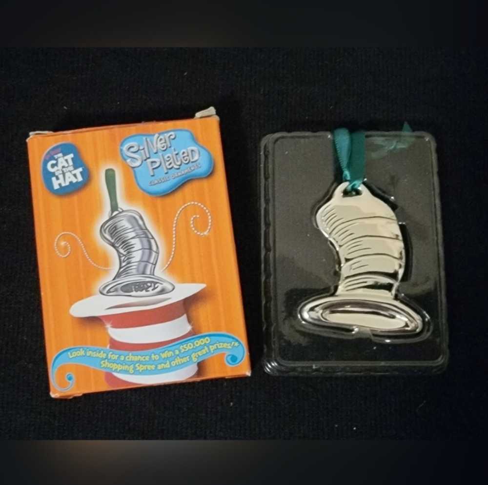 Dr Suess Ornament-The Crazy Hat - Dr Seuss’s Cat In The Hat (Burger King) ornament collectible - Main Image 2