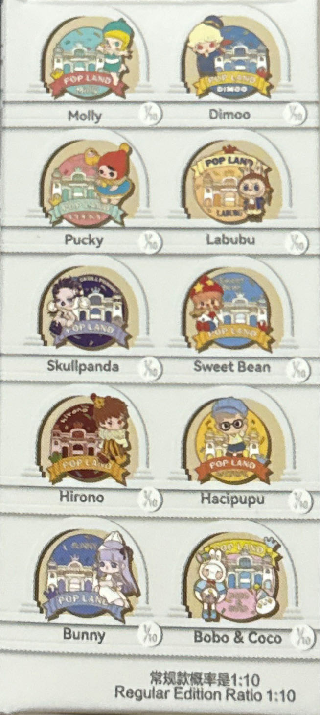 Gathering At The Pop Land Magnet Blind Box  ornament collectible [Barcode 6976119961669] - Main Image 2