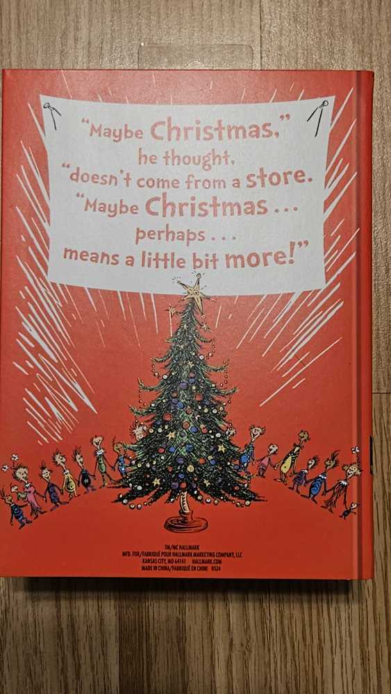 Grinch - How The Grinch Stole Christmas! Cindy-lou Who And Grinch Ornaments Set Of 2 - Hallmark Christmas Tree Ornament (The Grinch) ornament collectible [Barcode 661127049602] - Main Image 4