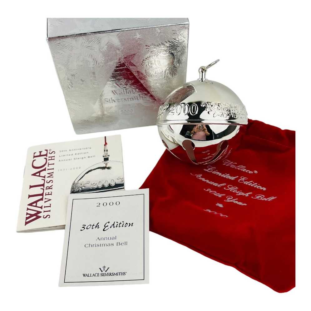 Wallace 2000 Annual Sleighbell  ornament collectible [Barcode 730936012937] - Main Image 2