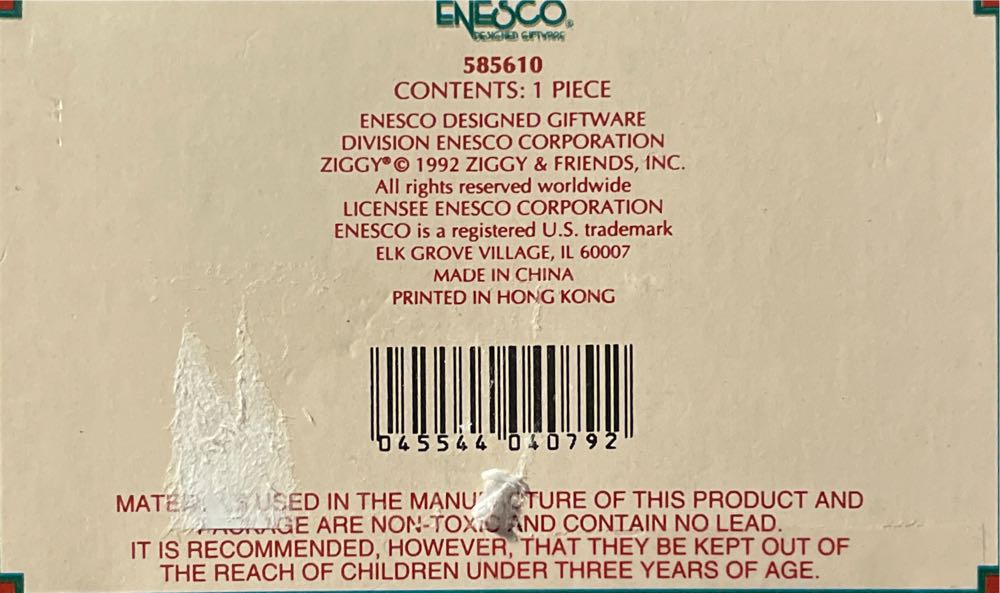 The Finishing Touches - A Ziggy Christmas (Ziggy Christmas) ornament collectible - Main Image 3