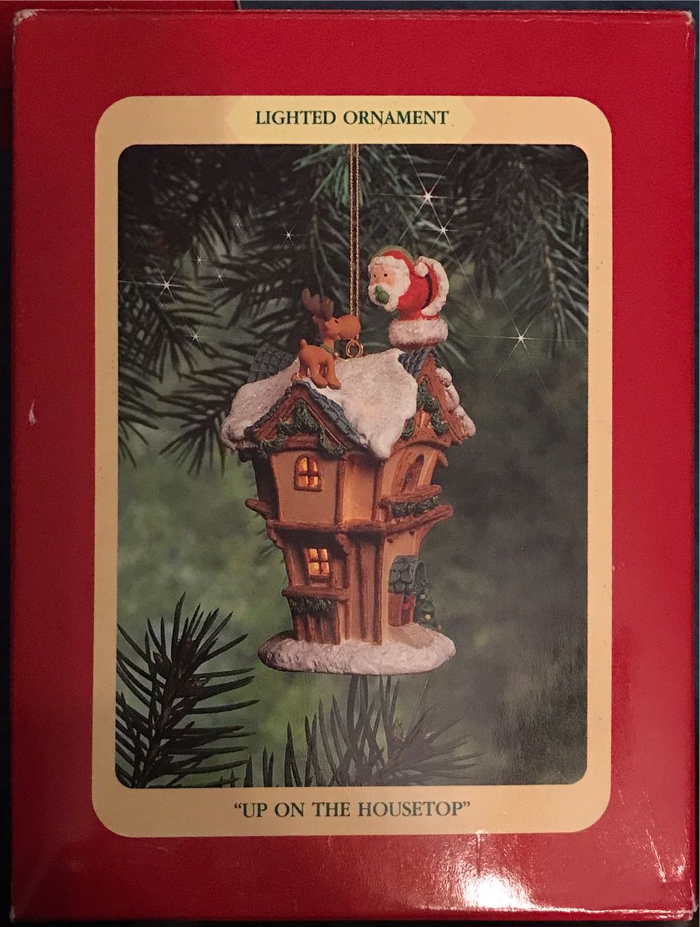 Carlton Cards Up On The Housetop  ornament collectible [Barcode 018100816797] - Main Image 2