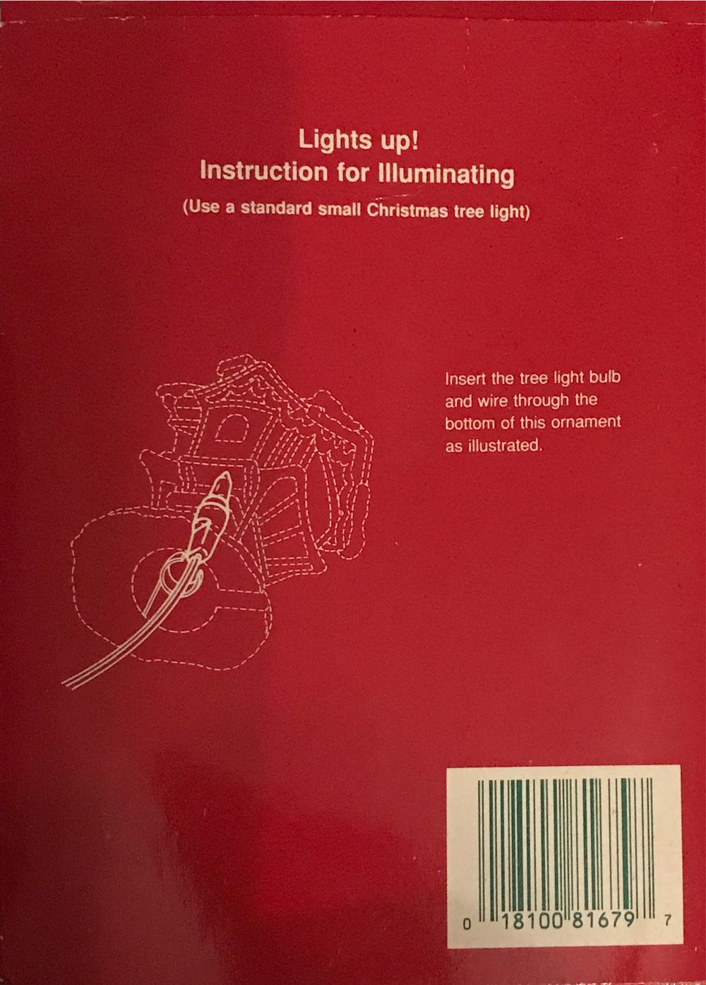 Carlton Cards Up On The Housetop  ornament collectible [Barcode 018100816797] - Main Image 3