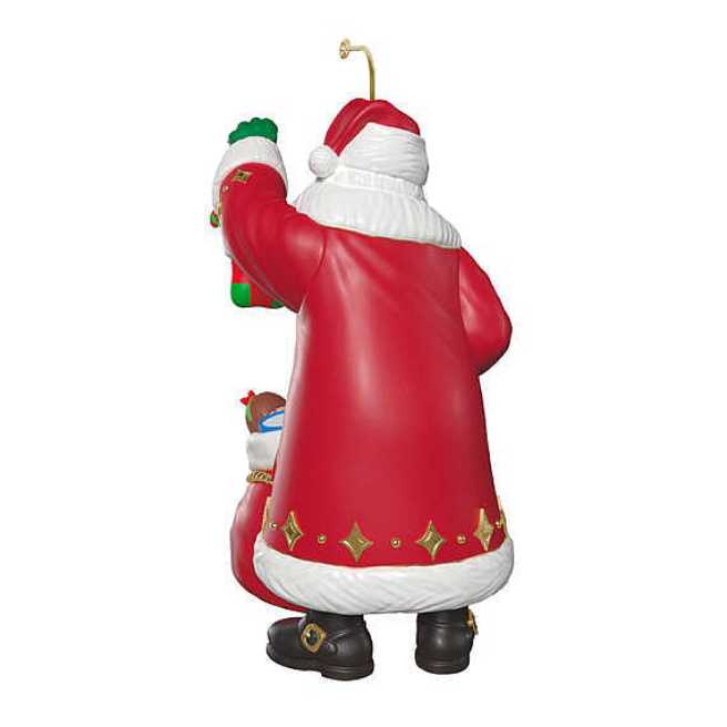 The Perfect Gift Santa 2024 - Santa ornament collectible - Main Image 3