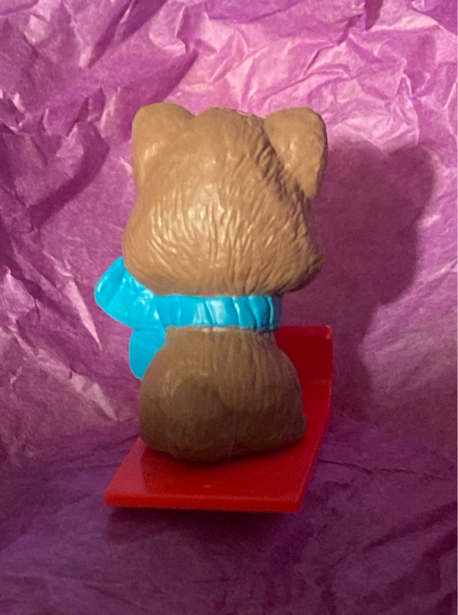 Merry Miniature Husky Dog On Sled - Merry Miniatures (Husky, Dog, Sled) ornament collectible - Main Image 2