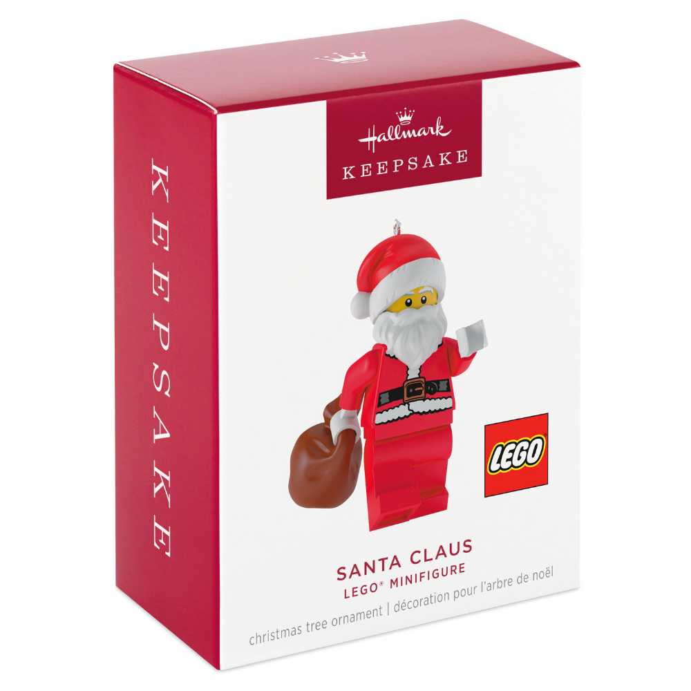 Santa Claus - LEGO Minifigure (Santa) ornament collectible [Barcode 661127074819] - Main Image 3