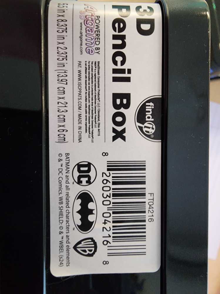 The Pencil Box, 3D Batman  ornament collectible - Main Image 3