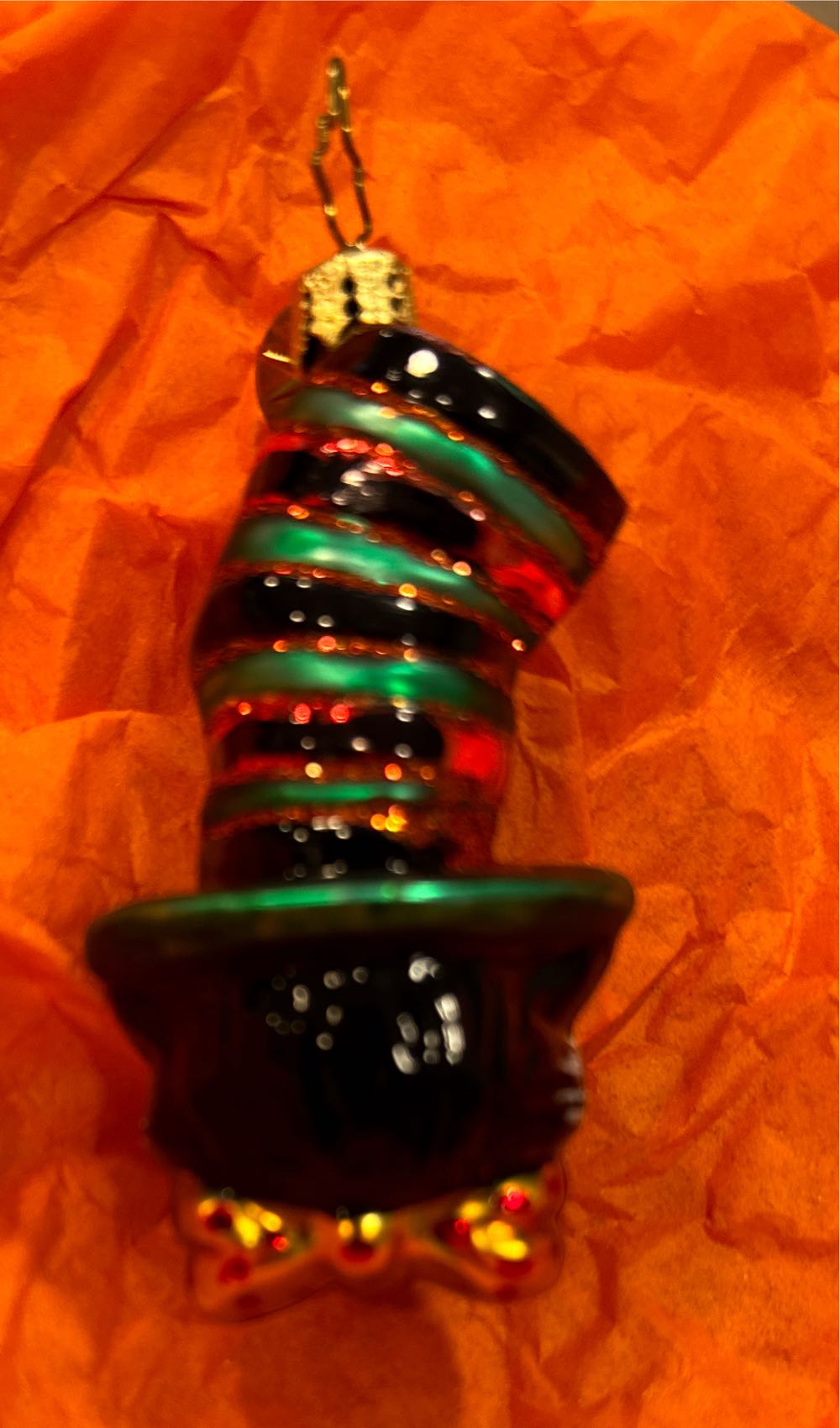 Millinery Maddness (Cat) Gem  (Halloween) ornament collectible - Main Image 2