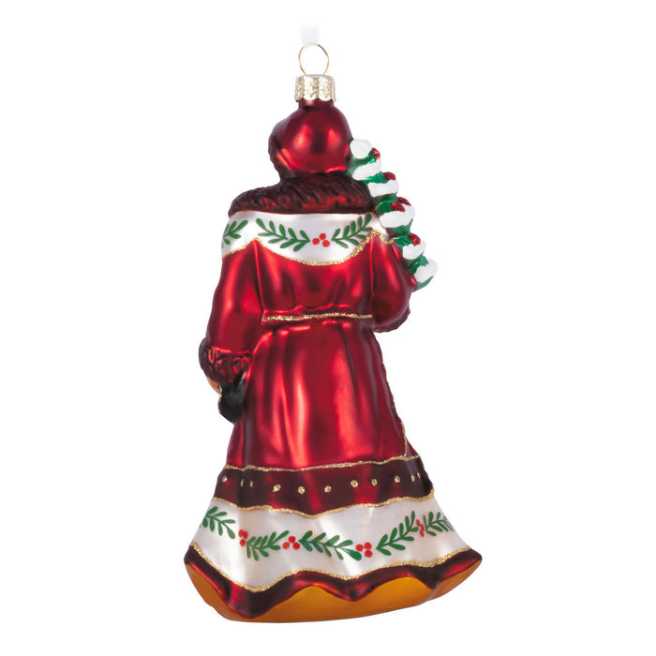 Santa Claus Blown Glass 2024 Limited Quantity   (Santa) ornament collectible - Main Image 3