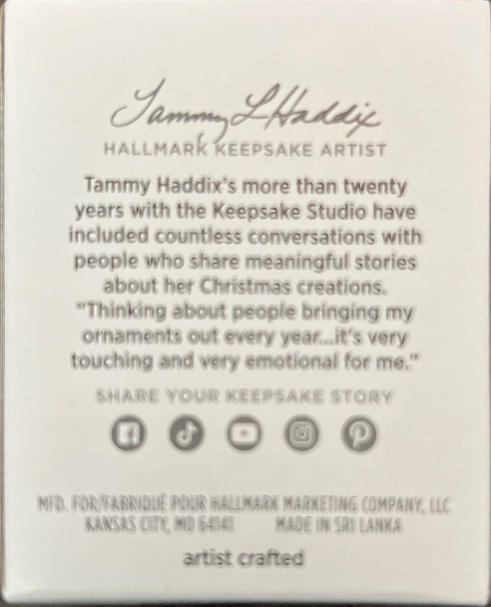 Furry Friends Making Memories SE - Making Memories (Mini - Making Memories) ornament collectible [Barcode 661127013061] - Main Image 2