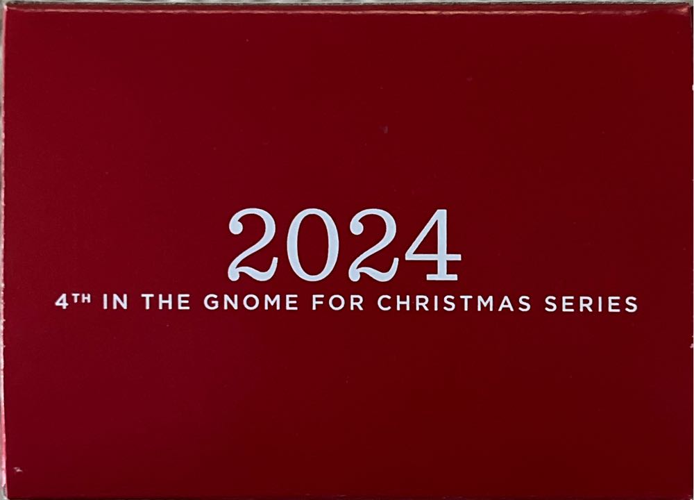 Gnome For Christmas 2024 - Gnome For Christmas (4th In Series) ornament collectible [Barcode 763795842520] - Main Image 3