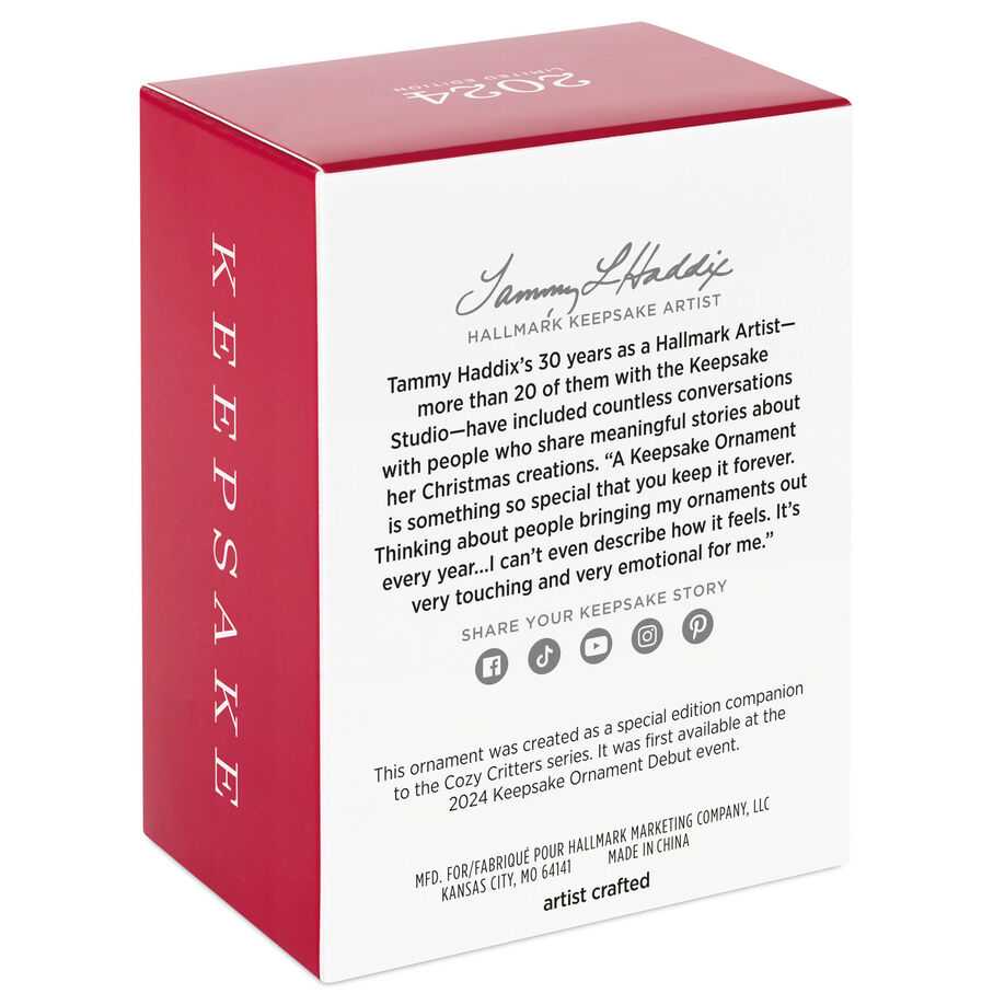 Cozy Critters SE - Cozy Critters (Cozy Critters) ornament collectible [Barcode 661127023848] - Main Image 4