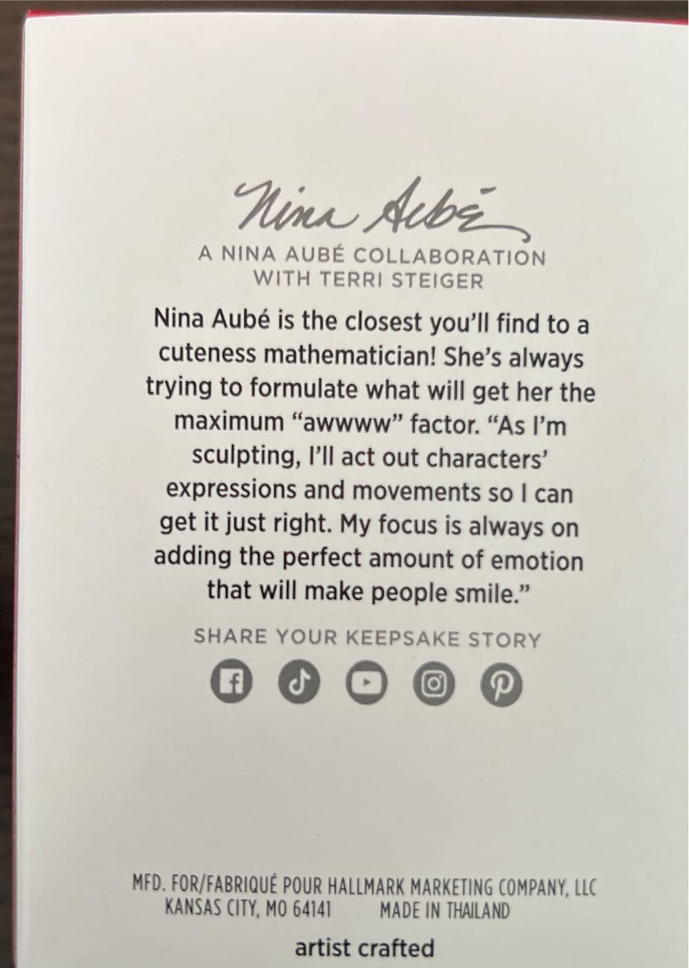 Cute As A Button #2 - Cute As A Button (Cute As A Button) ornament collectible [Barcode 763795832989] - Main Image 2