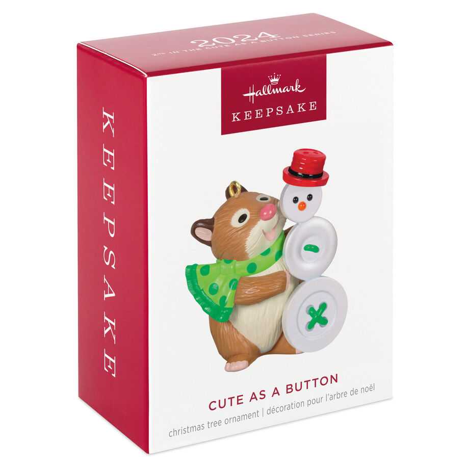 Cute As A Button #2 - Cute As A Button (Cute As A Button) ornament collectible [Barcode 763795832989] - Main Image 3