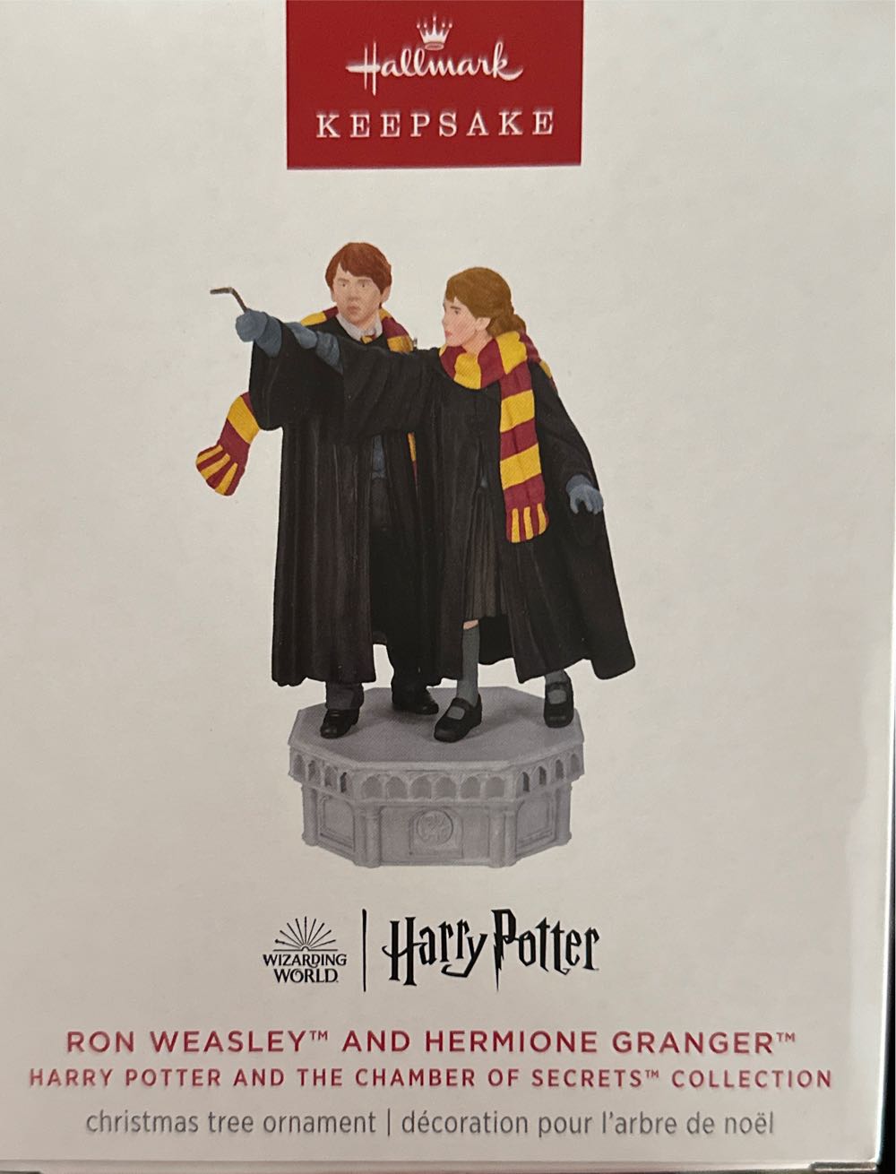 Harry Potter Ron Weasley and Hermione Granger - Harry Potter And The Chamber Of Secrets (Harry Potter Storytellers) ornament collectible [Barcode 661127021189] - Main Image 2