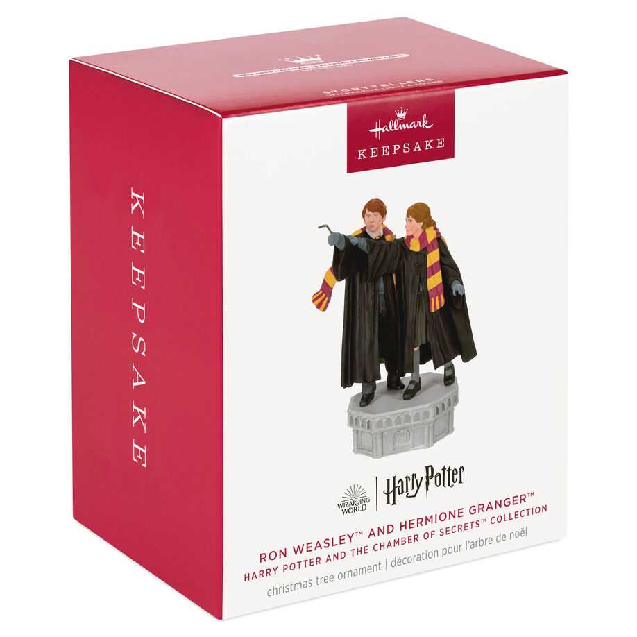 Harry Potter Ron Weasley and Hermione Granger - Harry Potter And The Chamber Of Secrets (Harry Potter Storytellers) ornament collectible [Barcode 661127021189] - Main Image 3