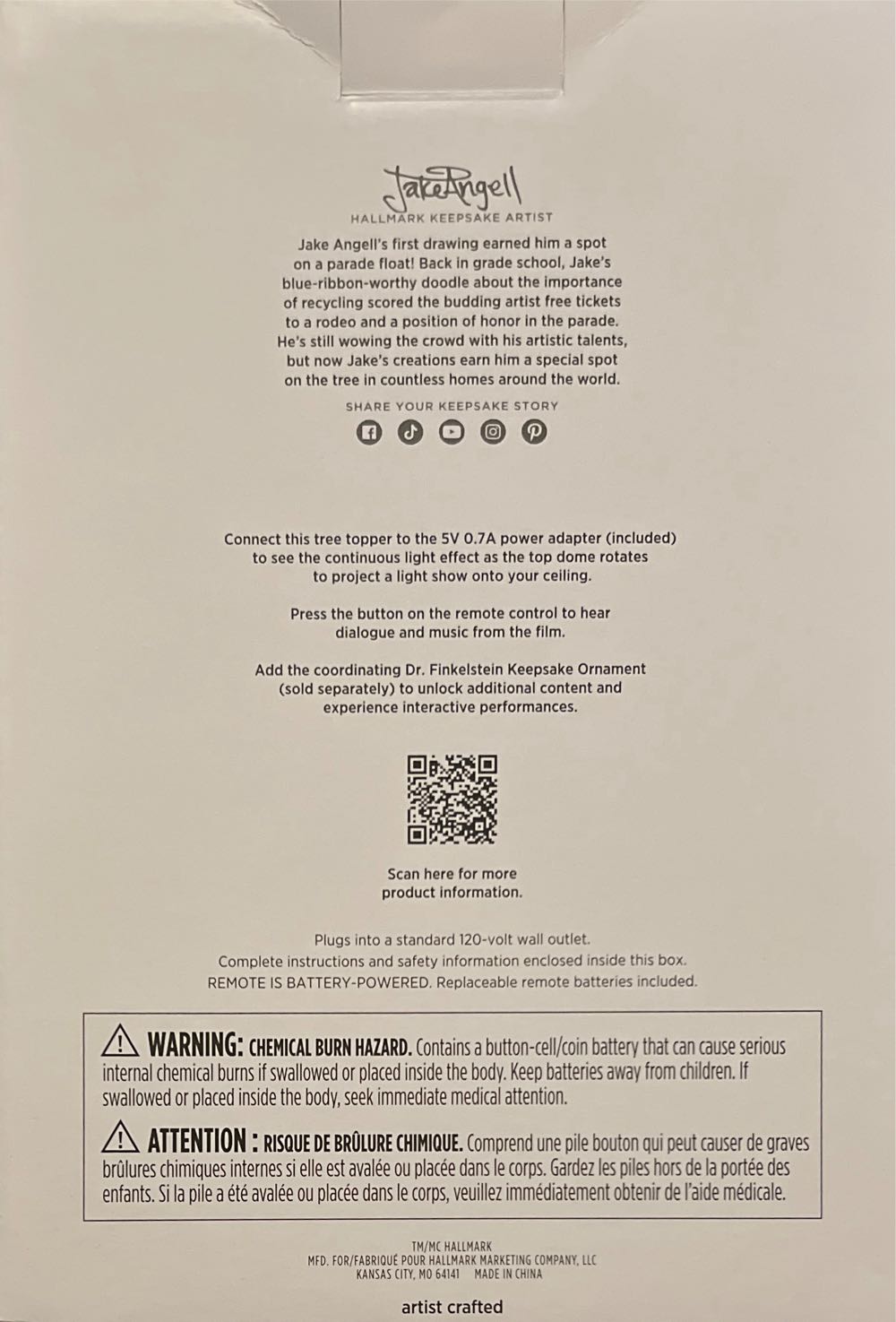 Dr. Finkelstein’s Lab - The Nightmare Before Christmas (The Nightmare Before Christmas) ornament collectible [Barcode 661127024128] - Main Image 2