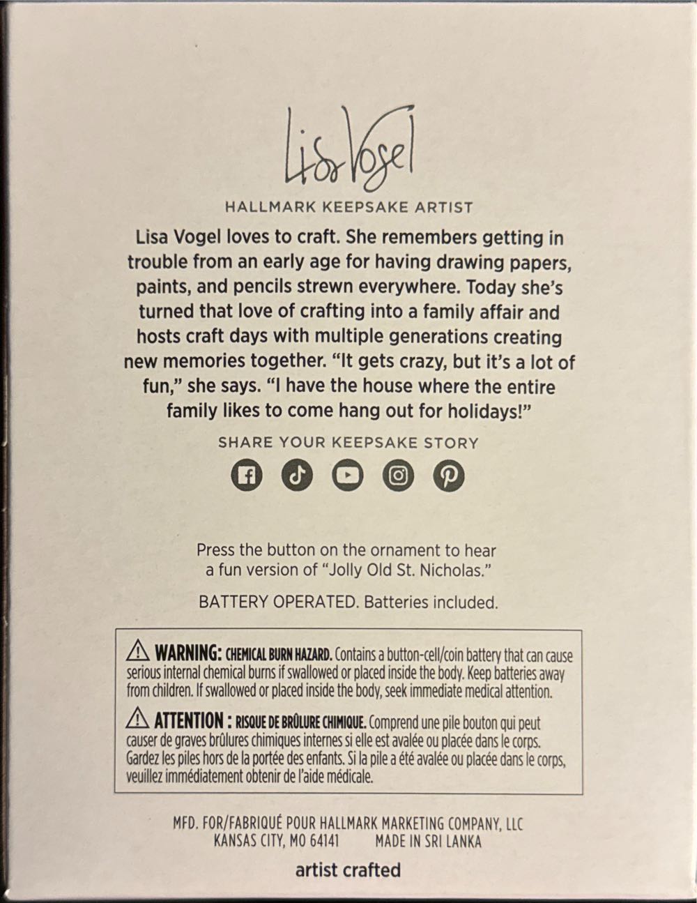 Wrapped Up In Christmas - Snowman (Snowman) ornament collectible [Barcode 661127023626] - Main Image 2