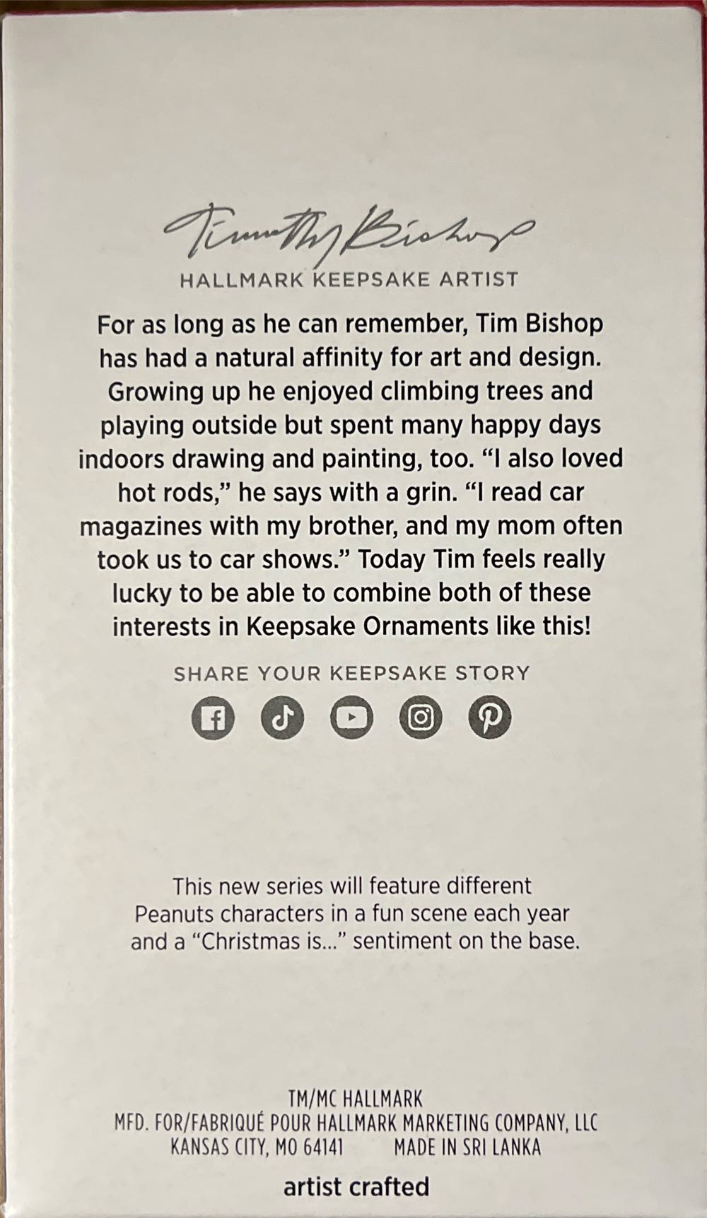 Christmas Is… - Christmas Is… (Peanuts) ornament collectible [Barcode 661127026399] - Main Image 3