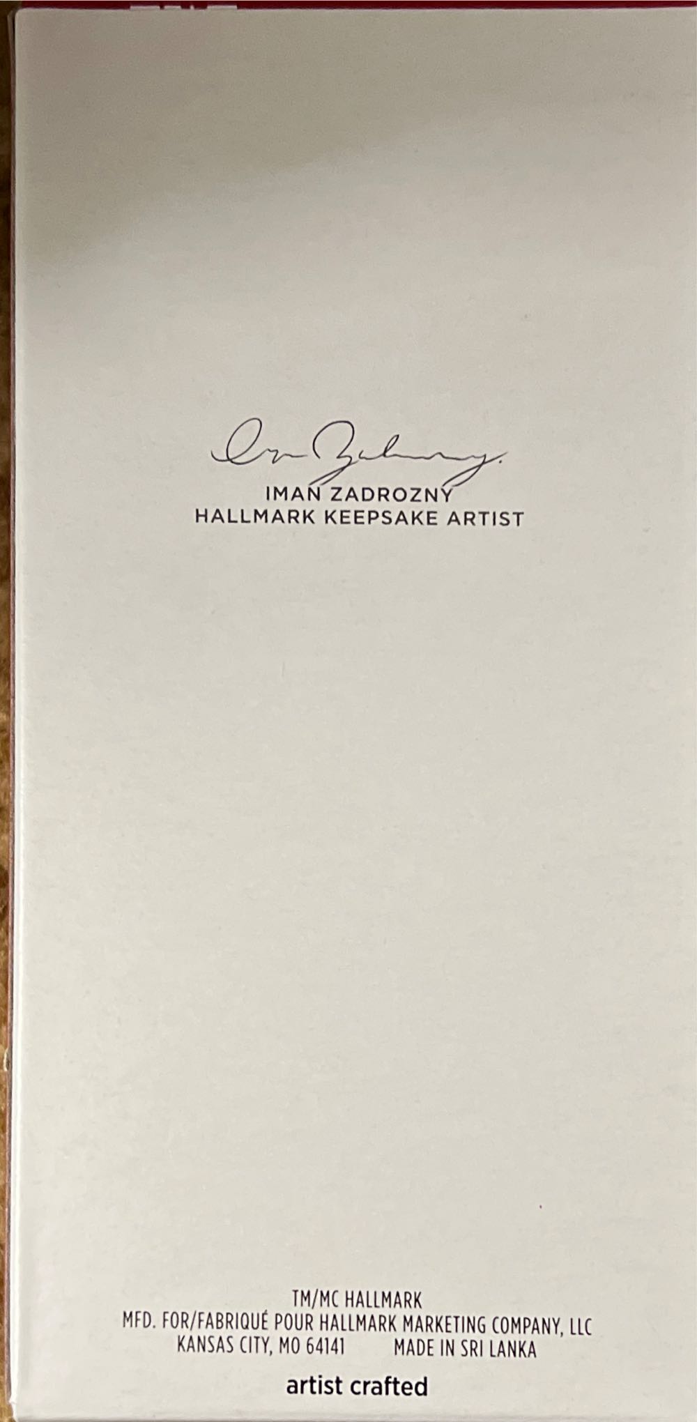 Star Wars:  Grand Admiral Thrawn - Star Wars: Ahsoka (Star Wars) ornament collectible [Barcode 661127024272] - Main Image 2