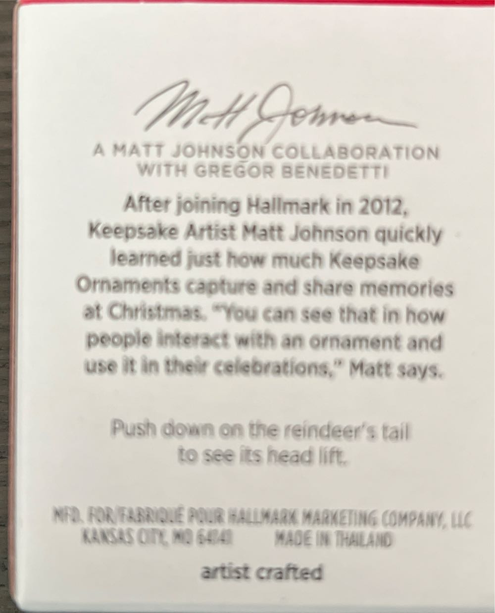 Season’s Snackings - Mini - Season’s Snackings (Mini - Season’s Snackings) ornament collectible [Barcode 661127003390] - Main Image 2