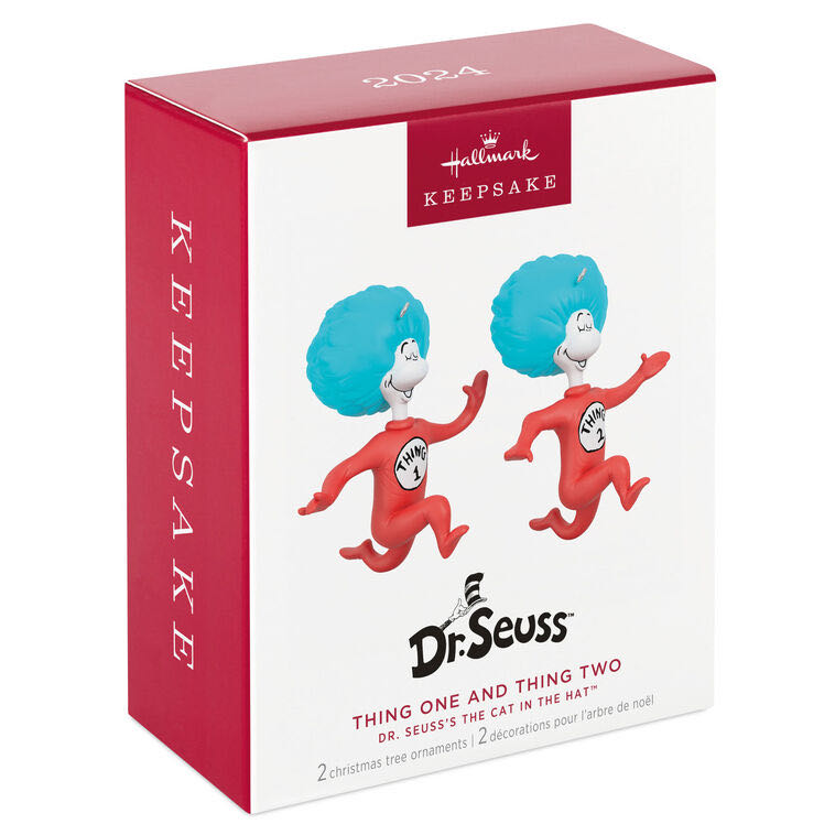 Thing One and Thing Two - Dr. Seuss (Books) ornament collectible [Barcode 661127026351] - Main Image 3