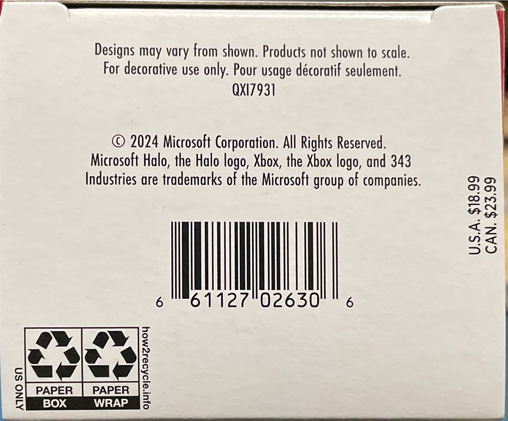 Master Chief - Keepsake (Microsoft XBOX Halo) ornament collectible [Barcode 661127026306] - Main Image 3