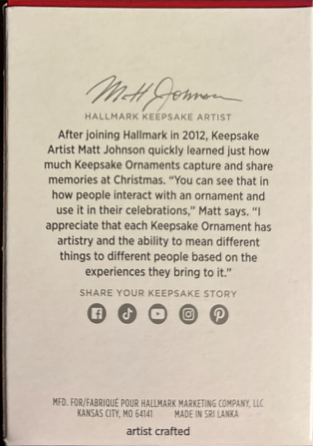 Muletide Cheer - Adult Drink (Alcohol) ornament collectible [Barcode 661127023879] - Main Image 2