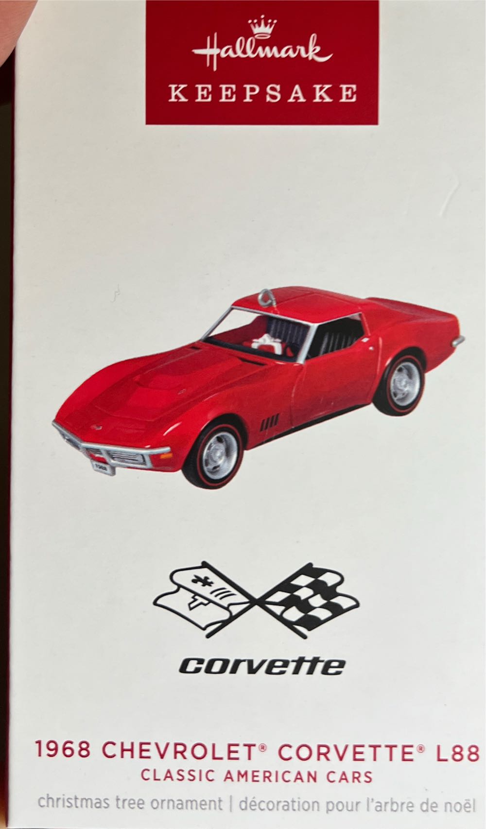 1968 Chevrolet Corvette L88 - Classic American Cars (Classic American Cars) ornament collectible [Barcode 661127013016] - Main Image 3