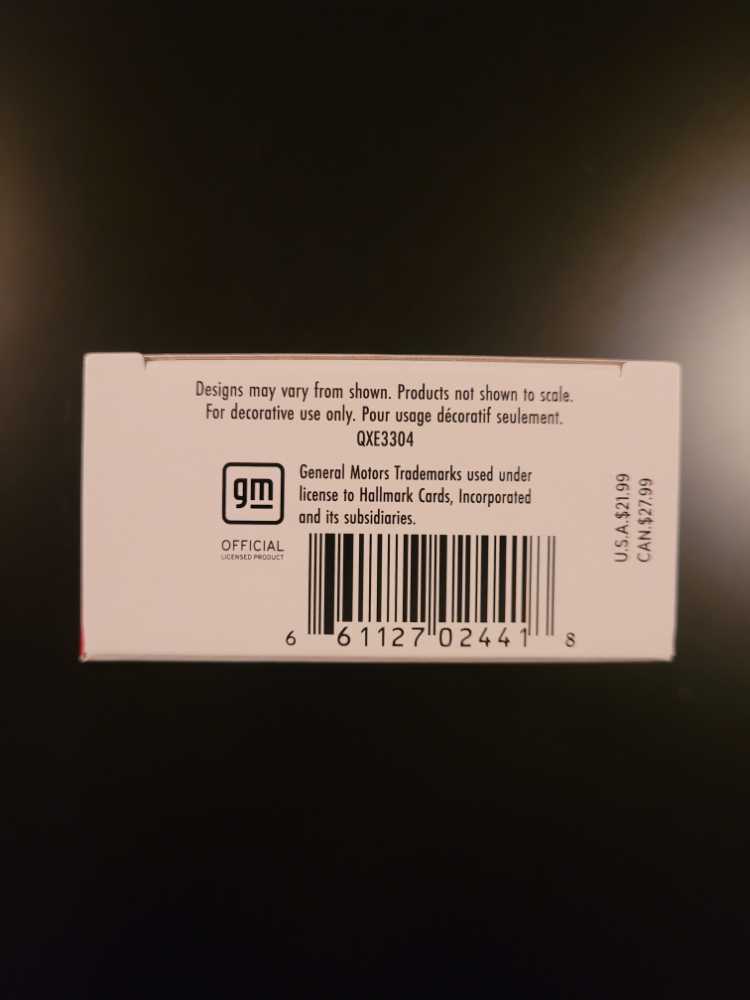 1984 Buick Grand National - Hallmark Keepsake (Classic American Cars) ornament collectible [Barcode 661127024418] - Main Image 3