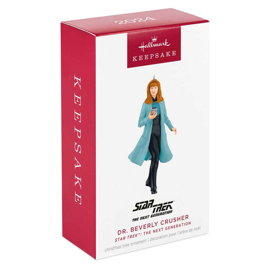ST:TNG - “DR. BEVERLY CRUSHER” - Star Trek: The Next Generation (Hanging Ornament) ornament collectible [Barcode 661127025712] - Main Image 3