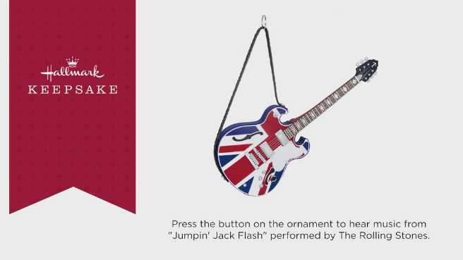 Jumpin’ Jack Flash Musical Guitar 2024 - Musical Guitars (Musical Guitars) ornament collectible - Main Image 4