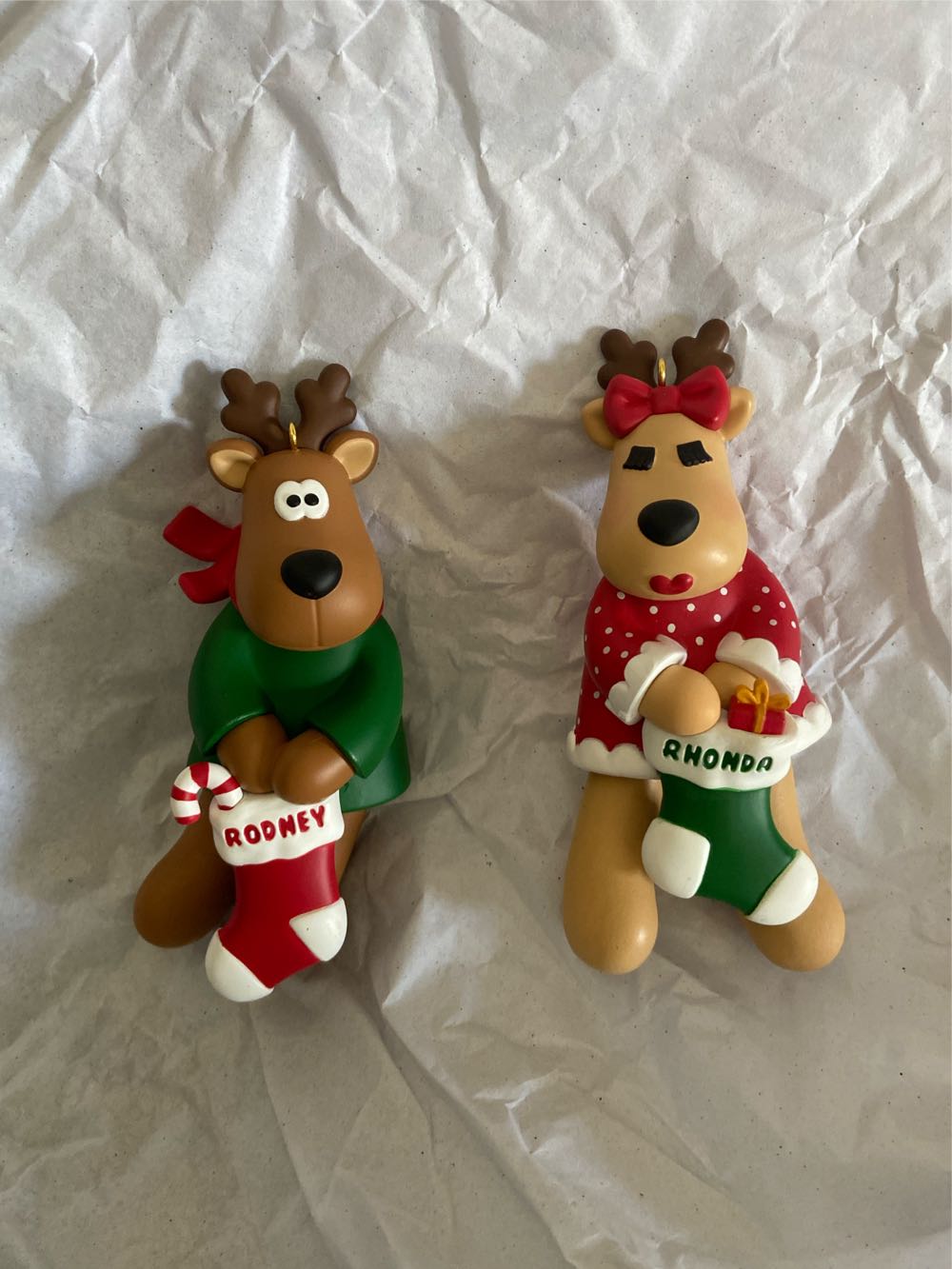 Reindeer Surprise Rodney Opened - Rodney & Rhonda (Mystery Ornament) ornament collectible [Barcode 661127023961] - Main Image 4