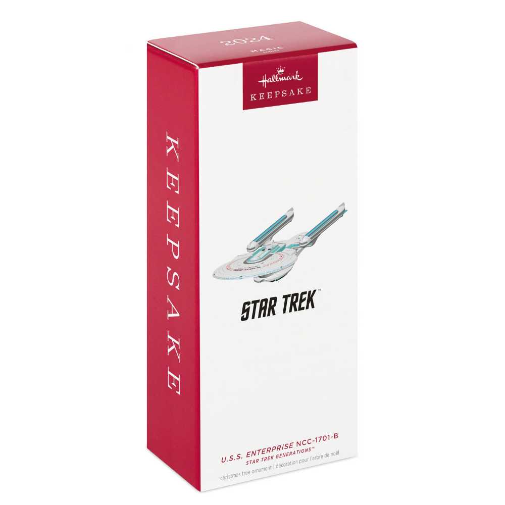 ST:GEN - “U.S.S. ENTERPRISE NCC-1701-B” - Star Trek: Generations (MAGIC: Light) ornament collectible [Barcode 661127025620] - Main Image 3