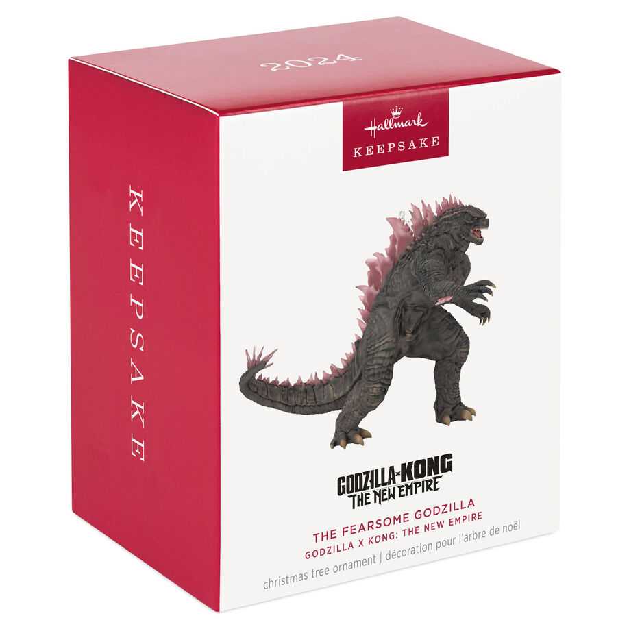 The Fearsome Godzilla - Godzilla x Kong: The New Empire (Godzilla) ornament collectible [Barcode 661127025859] - Main Image 3