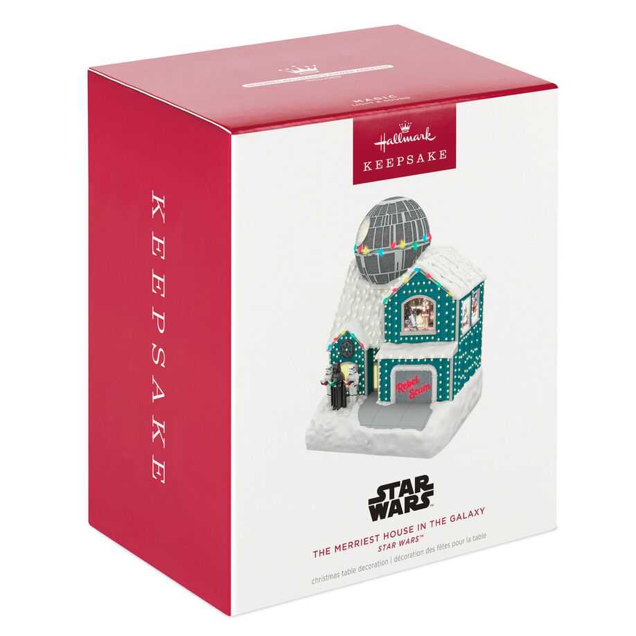 Star Wars:  The Merriest House In The Galaxy - The Merriest House In Town (Star Wars) ornament collectible [Barcode 661127022094] - Main Image 3